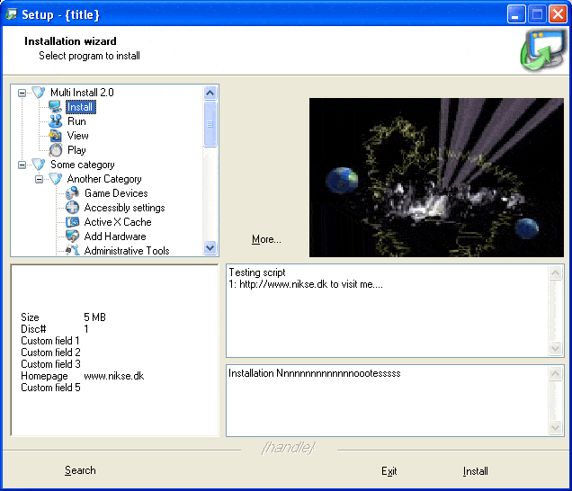 Multi Install screenshot